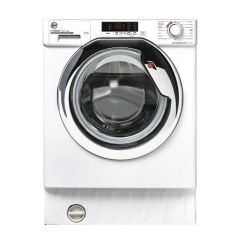 Hoover HBWM 814SAC-80 Built-in Integrated 8 kg 1400 Spin Washing Machine, White