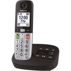 Panasonic KX-TGU430EB Dect Phone With Answer Machine Silver Black 