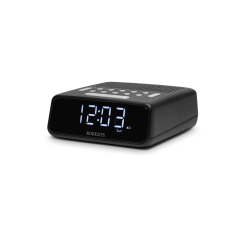 Roberts ORTUSFMBK FM Alarm Clock Radio In Black Black